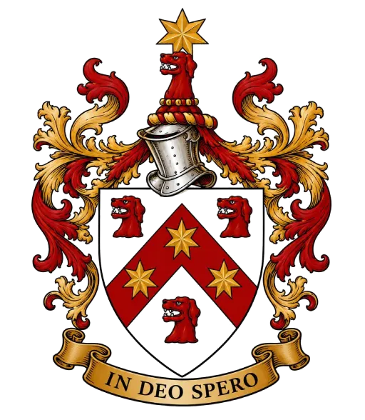 The Kinde family coat of arms